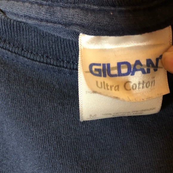 Gildan Coral Gables Nothing good after midnight Firefighters Blue Youth medium - Picture 5 of 6